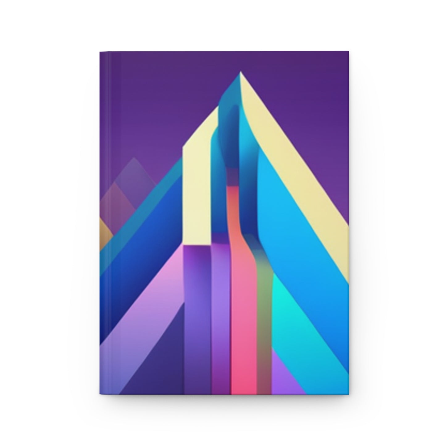 Abstract Hardcover Journal Matte