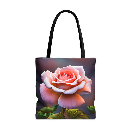 Print Rose Tote Bag