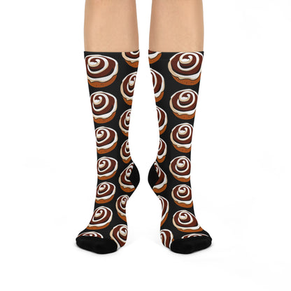 Cinnamon Buns Cushioned Crew Socks