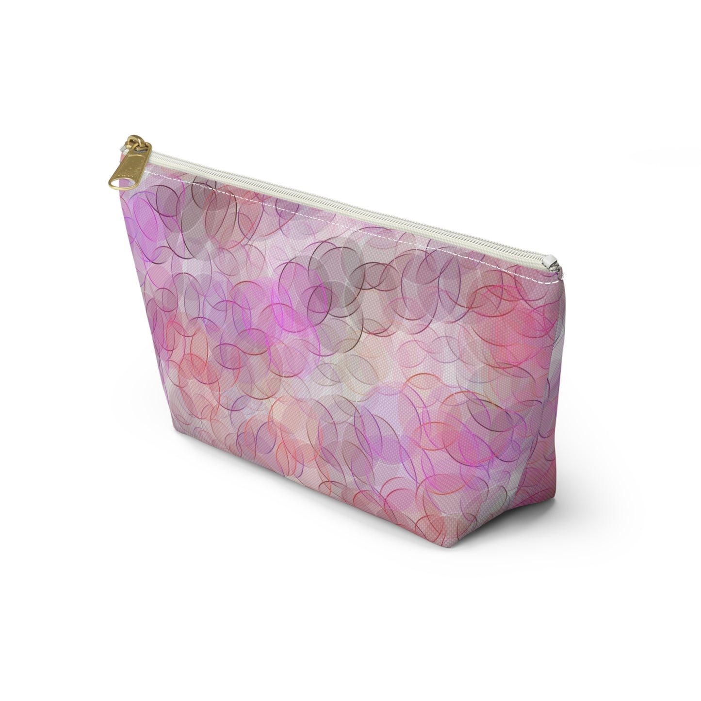 Pink Accessory Pouch w T-bottom