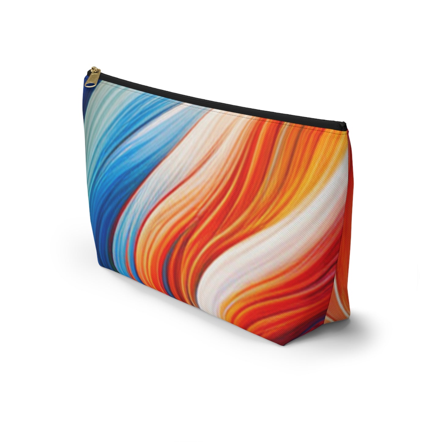 Fire Swirl Accessory Pouch w T-bottom