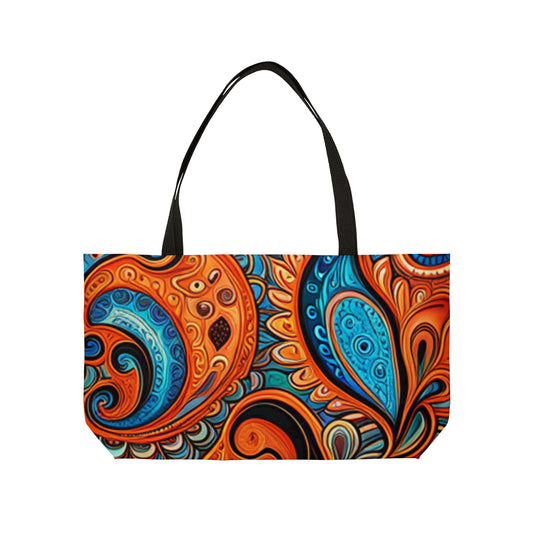 Paisley Weekender Tote Bag