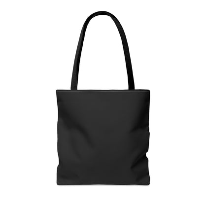 Black and White Swirl Tote Bag