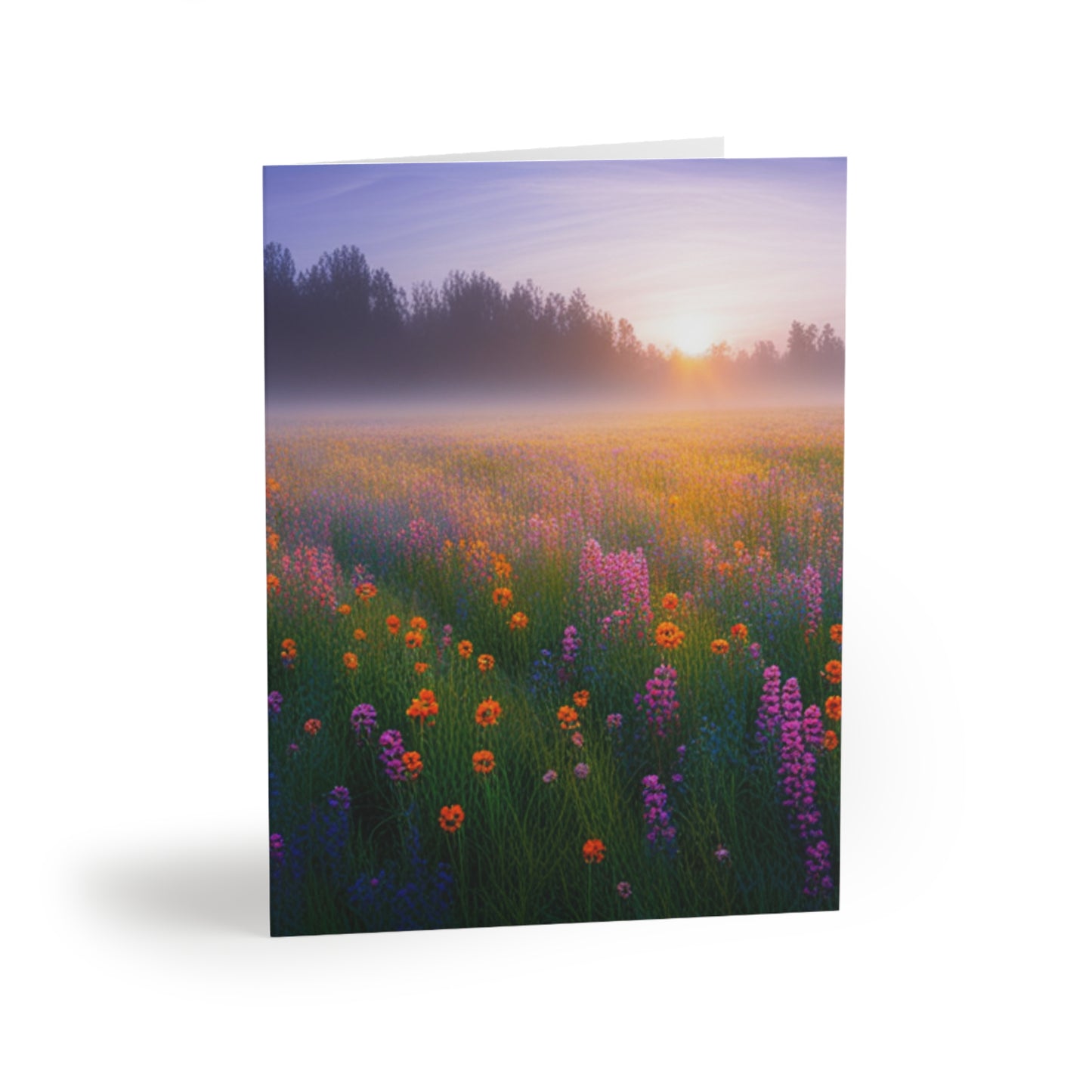 Morning Mist Greeting cards