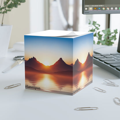 Sunrise Note Cube