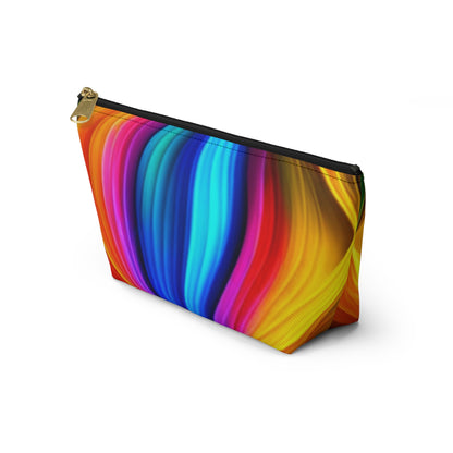 Rainbow Burst Accessory Pouch w T-bottom