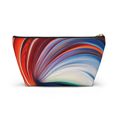 Fire Swirl Accessory Pouch w T-bottom