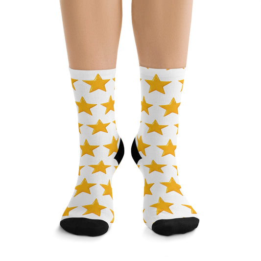 Gold Star Recycled Poly Socks