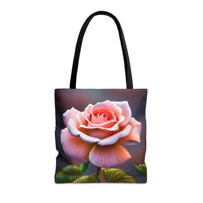 Print Rose Tote Bag