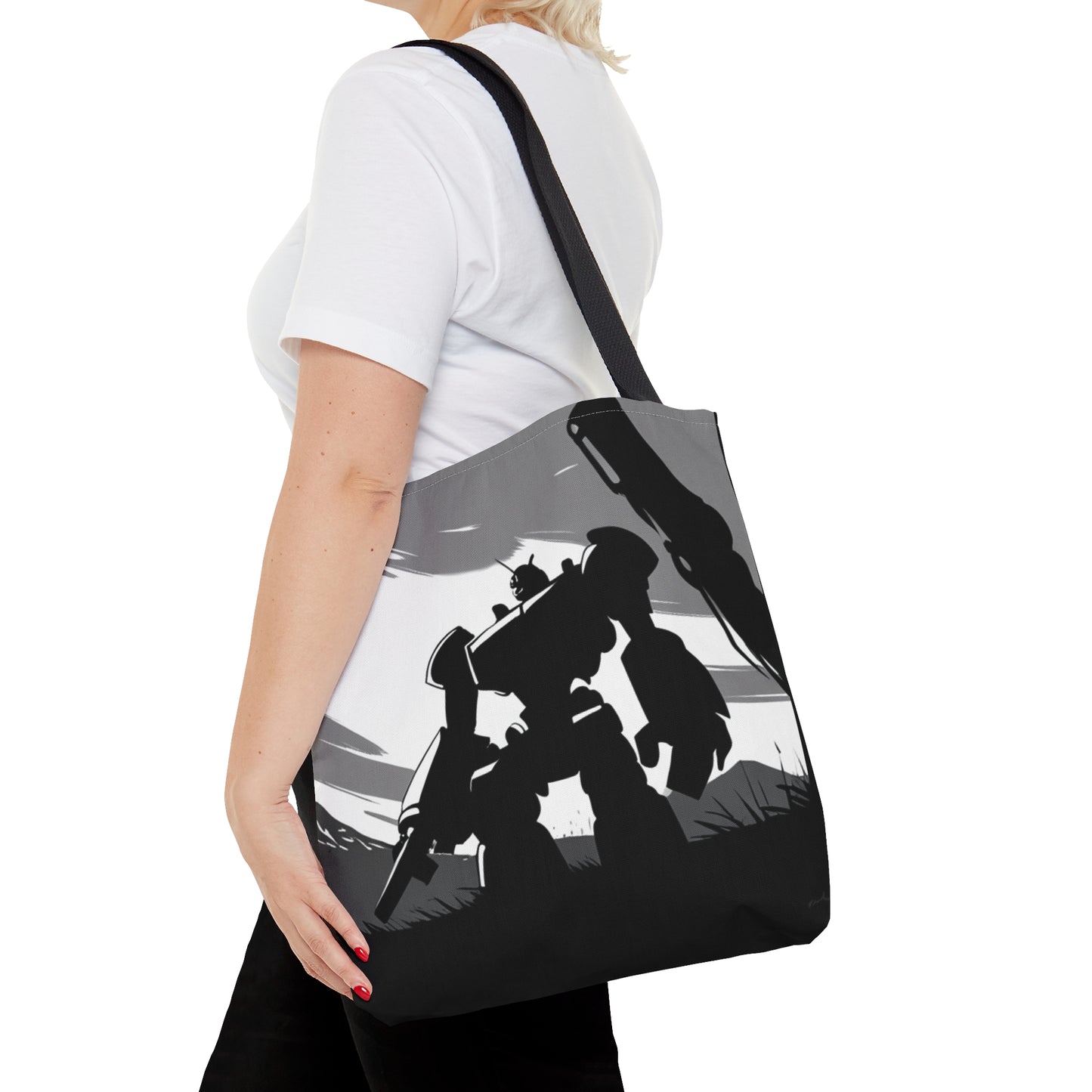 Battle Robot Tote Bag