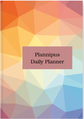 Daily Planner Geometric Color