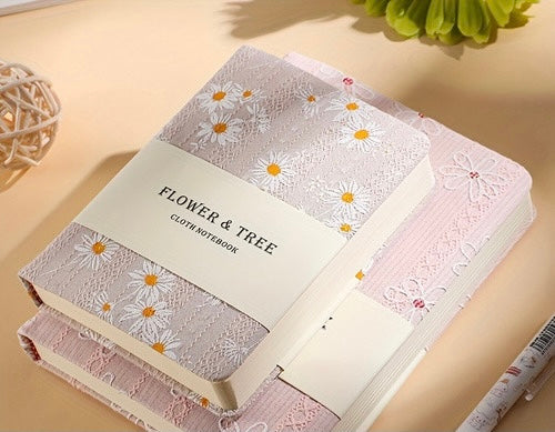 Flower & Tree Cloth Notebooks