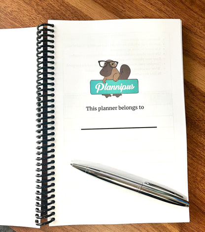 Plannipus Daily Planner Full Year