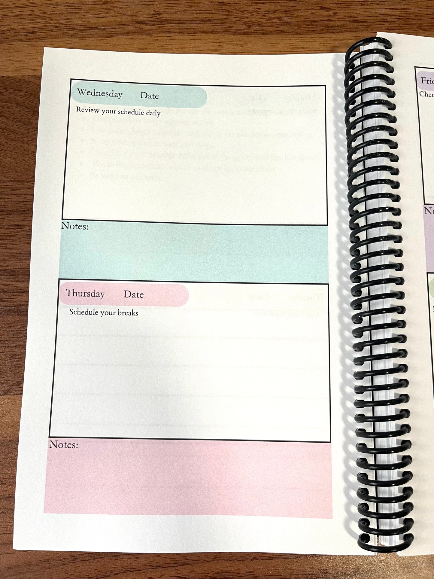 Plannipus Daily Planner Full Year