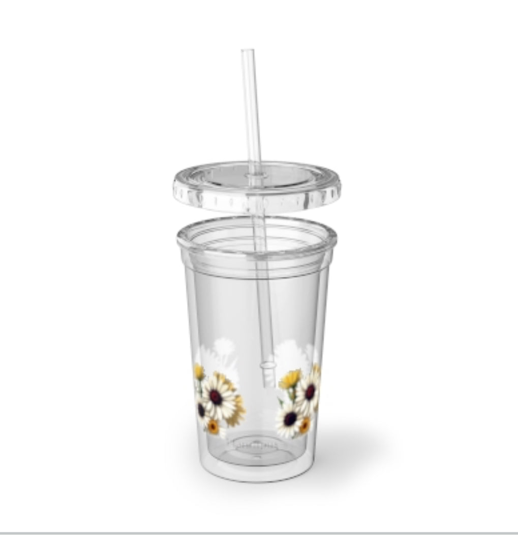 Daisy Suave Acrylic Cup