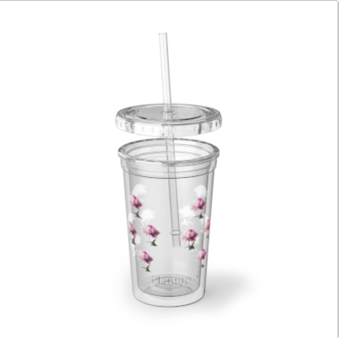 Peony Suave Acrylic Cup