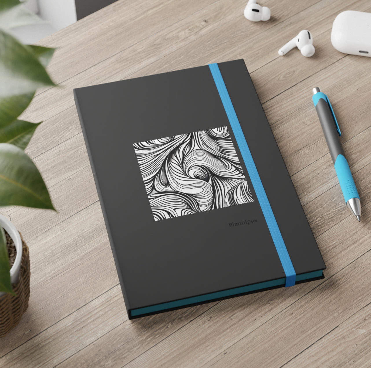 Color Contrast Notebook - Ruled