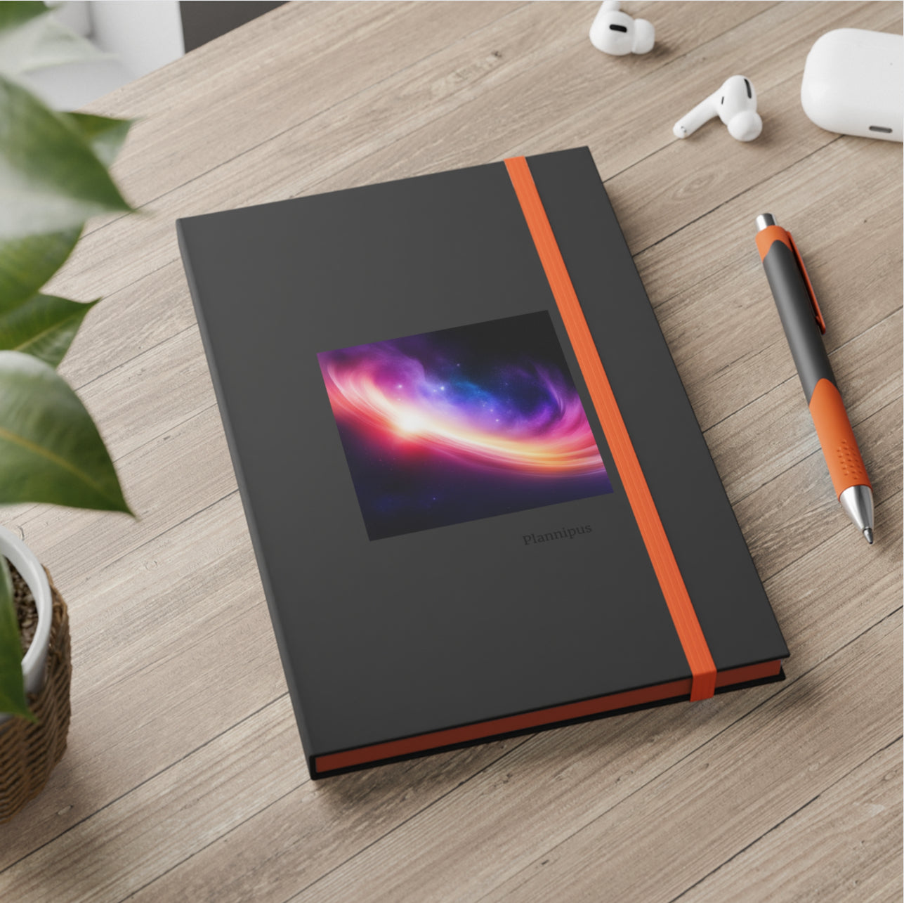 Space Contrast Notebook - Ruled