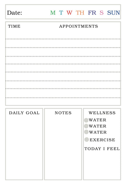 Daily Planner: Sparkle