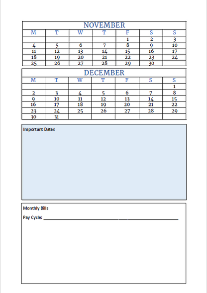 Daily Planner for Busy Brains