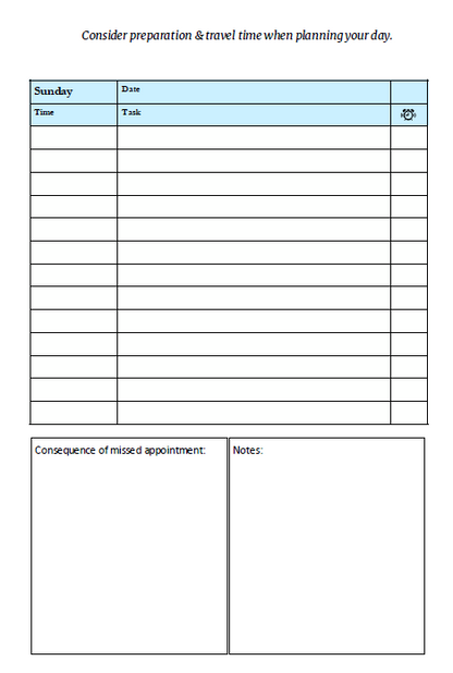 Daily Planner for Busy Brains